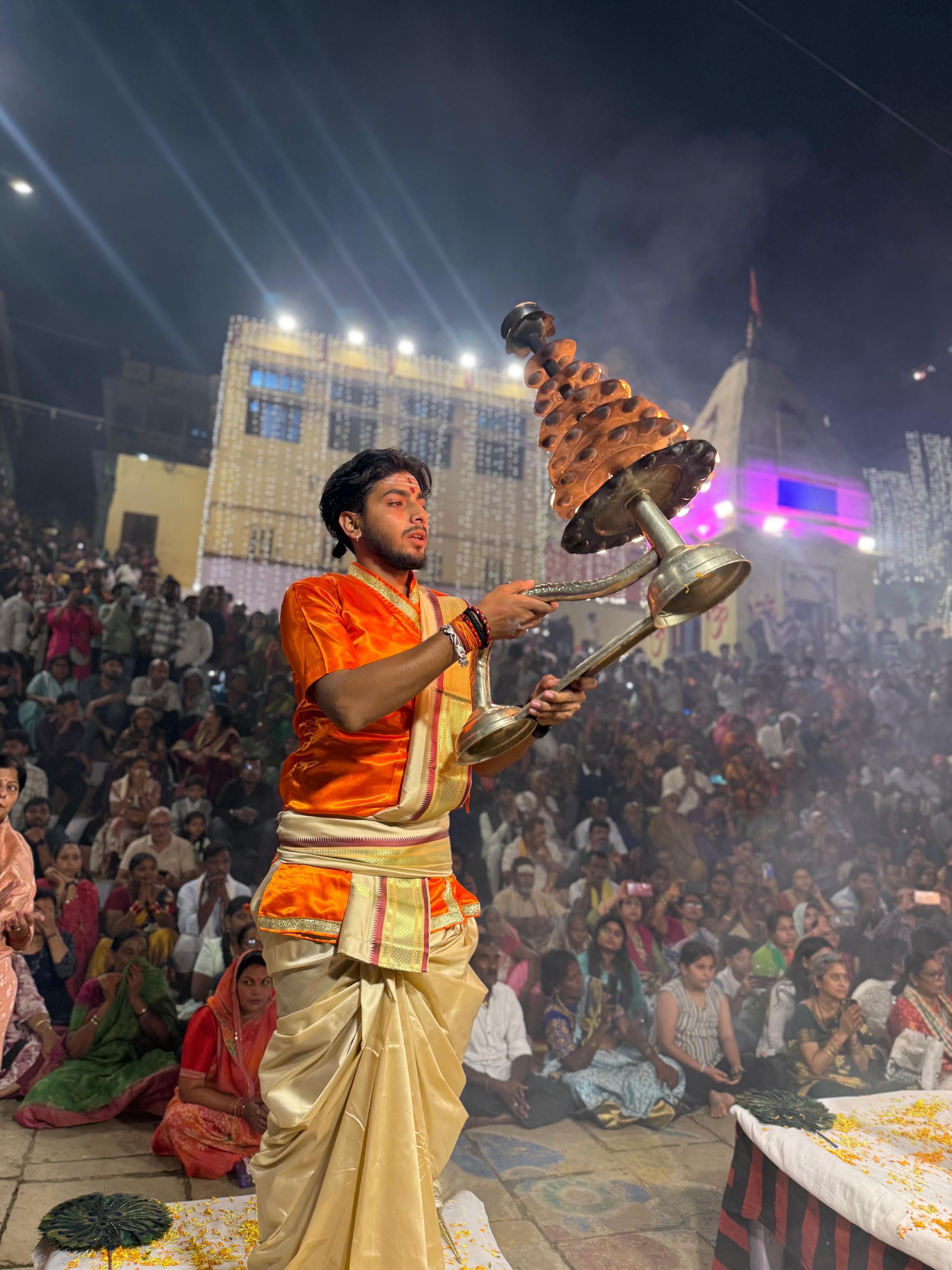 रामनवमी में गंगा आरती